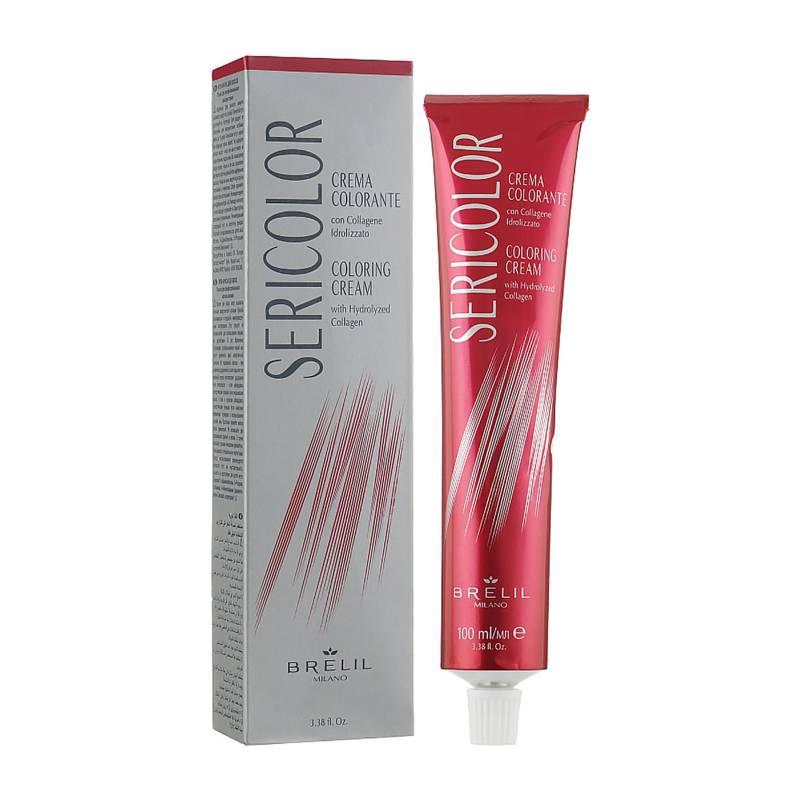 Перманентна фарба для волосся Brelil SeriColor Coloring Cream 7.0 Intense Blonde, 100 мл